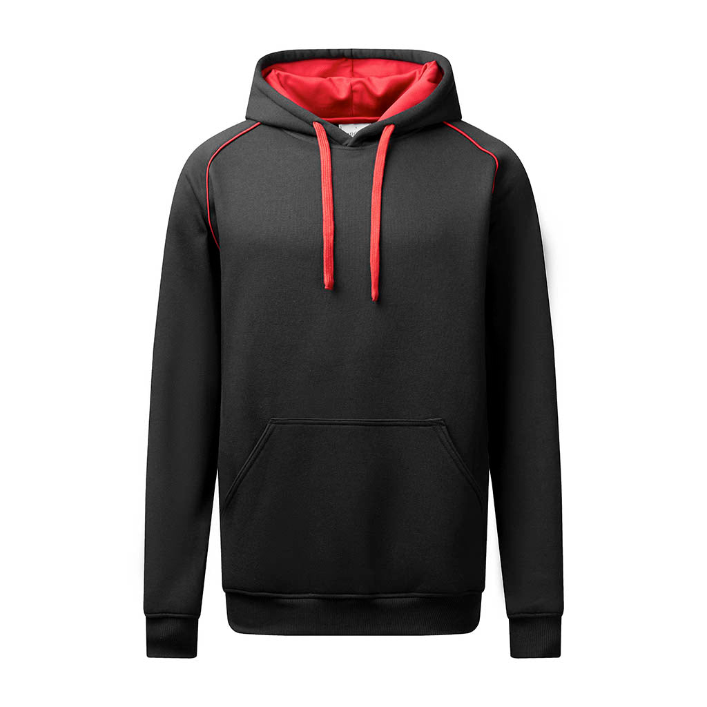 Inner Hood Contrast Fleecy Hoodie | CJ2408