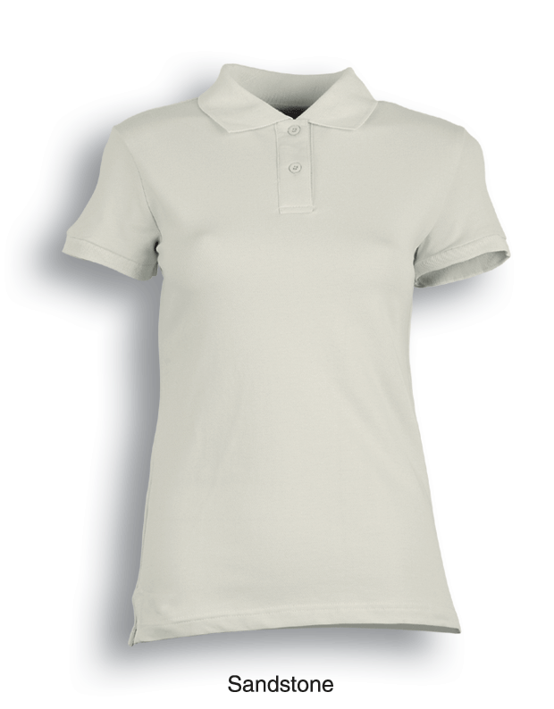 Pique Knit Fitted Cotton/Spandex Polo | CP0756