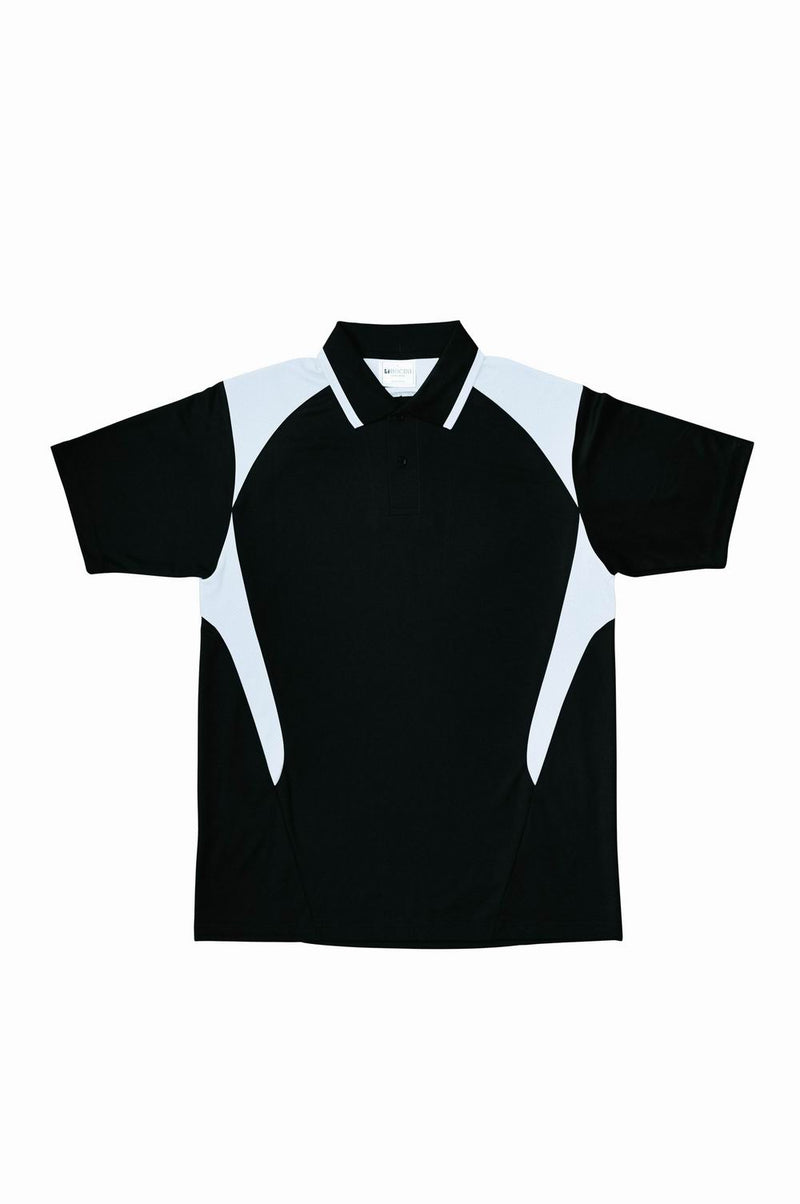 Adults Honey Comb Contrast Panel Polo | CP1215