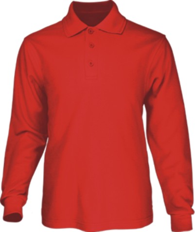 Mens Long Sleeve Basic Polo | CP1401