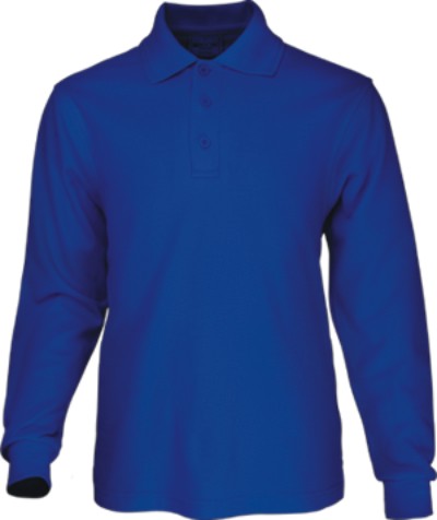 Mens Long Sleeve Basic Polo | CP1401