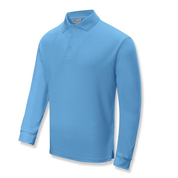 Unisex Adults Sun Smart Long Sleeve Polo | CP1632