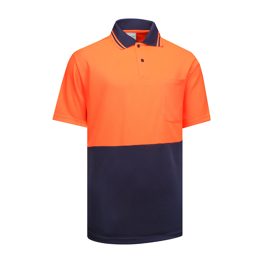 Hi Vis Basic Two Tone Safety Polo | CP2407