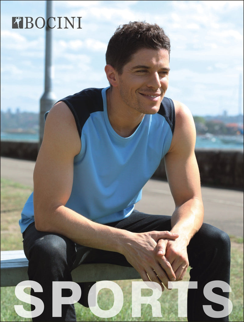 Team Essentials-Mens Contrast Feature Tank | CT0918