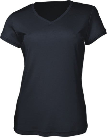 Ladies Brushed Vee Neck Tee Shirt | CT1418