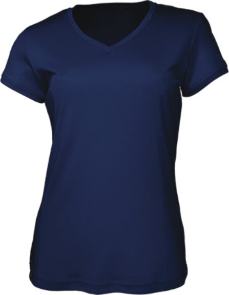 Ladies Brushed Vee Neck Tee Shirt | CT1418