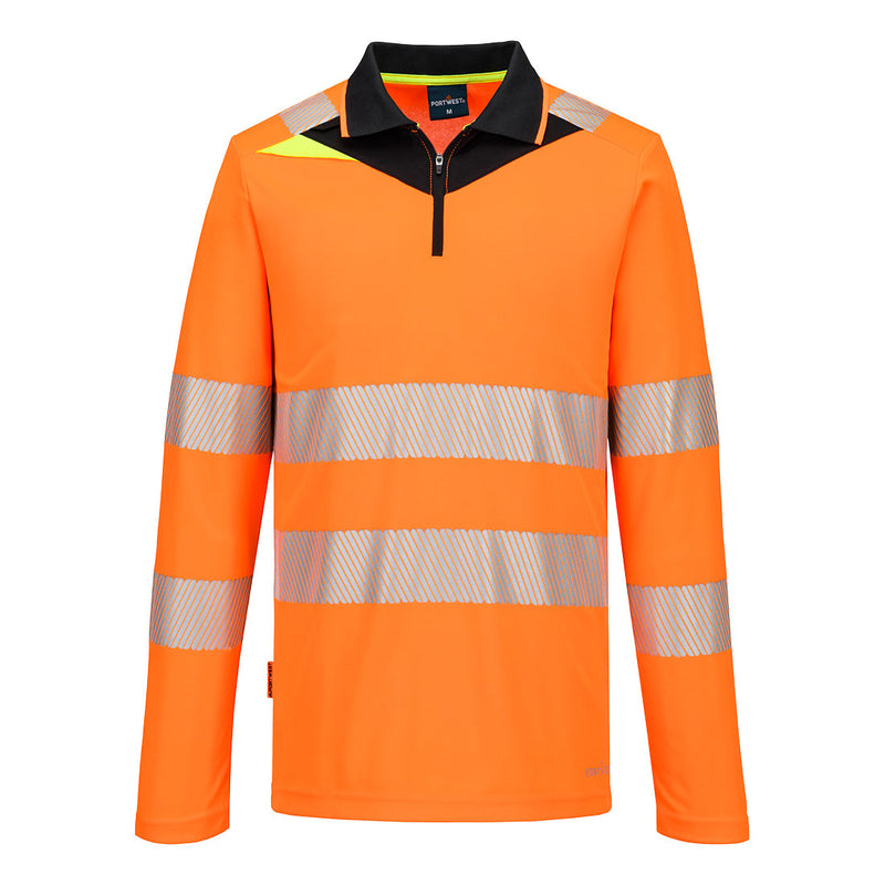 DX4 Hi-Vis Polo Shirt L/S  | DX419