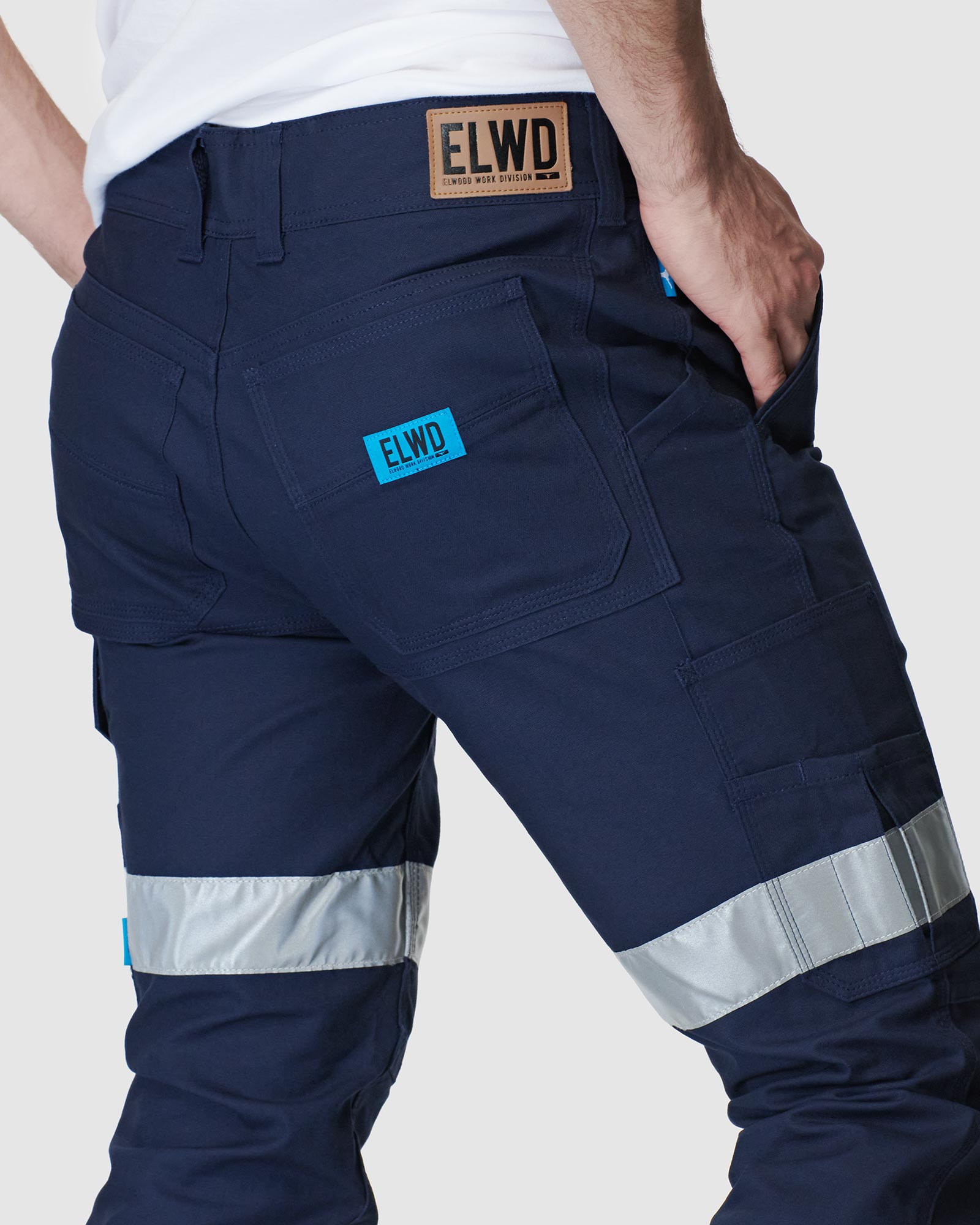 Mens Reflective Slim Pant | EWD106