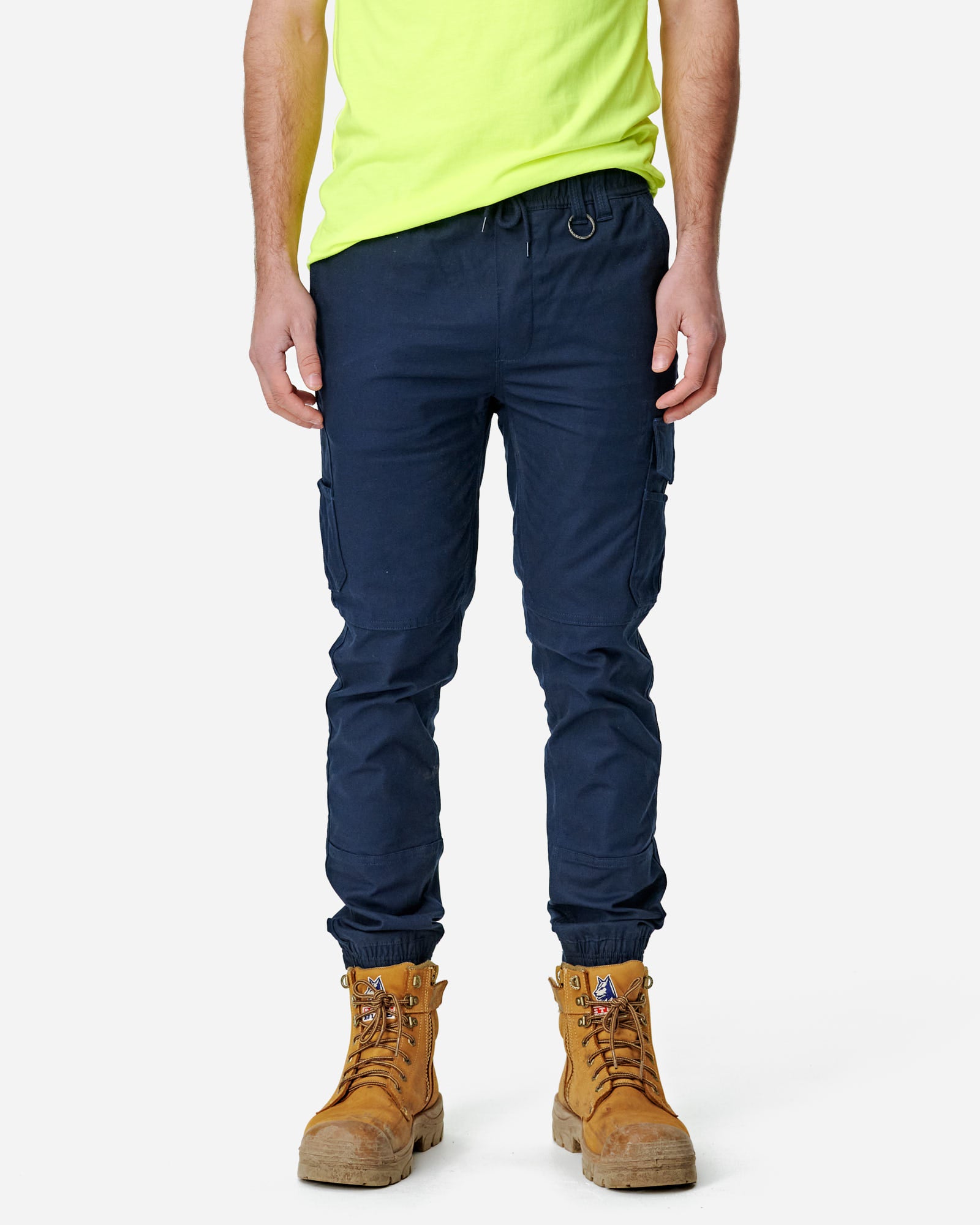 Mens Cuffed Elastic Pant | EWD109
