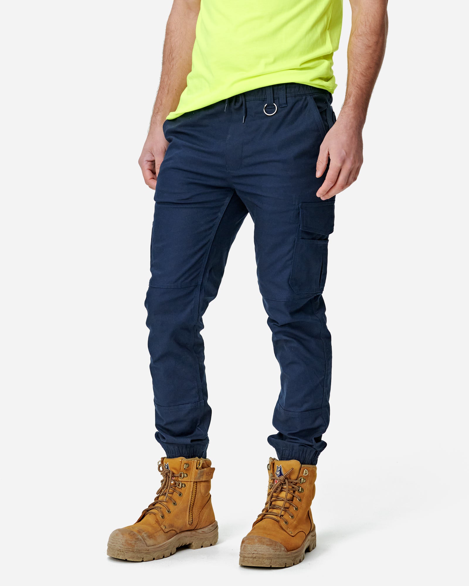 Mens Cuffed Elastic Pant | EWD109