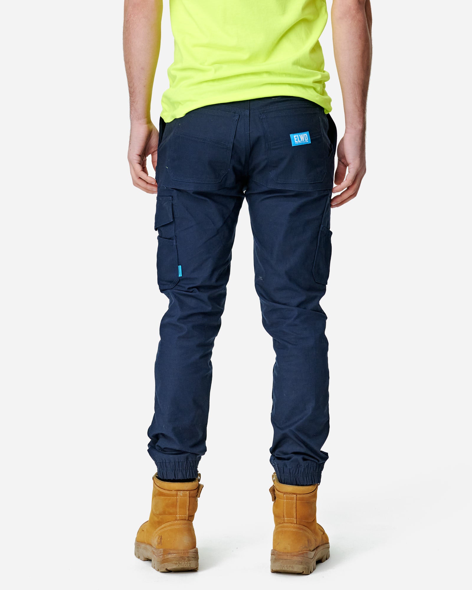 Mens Cuffed Elastic Pant | EWD109