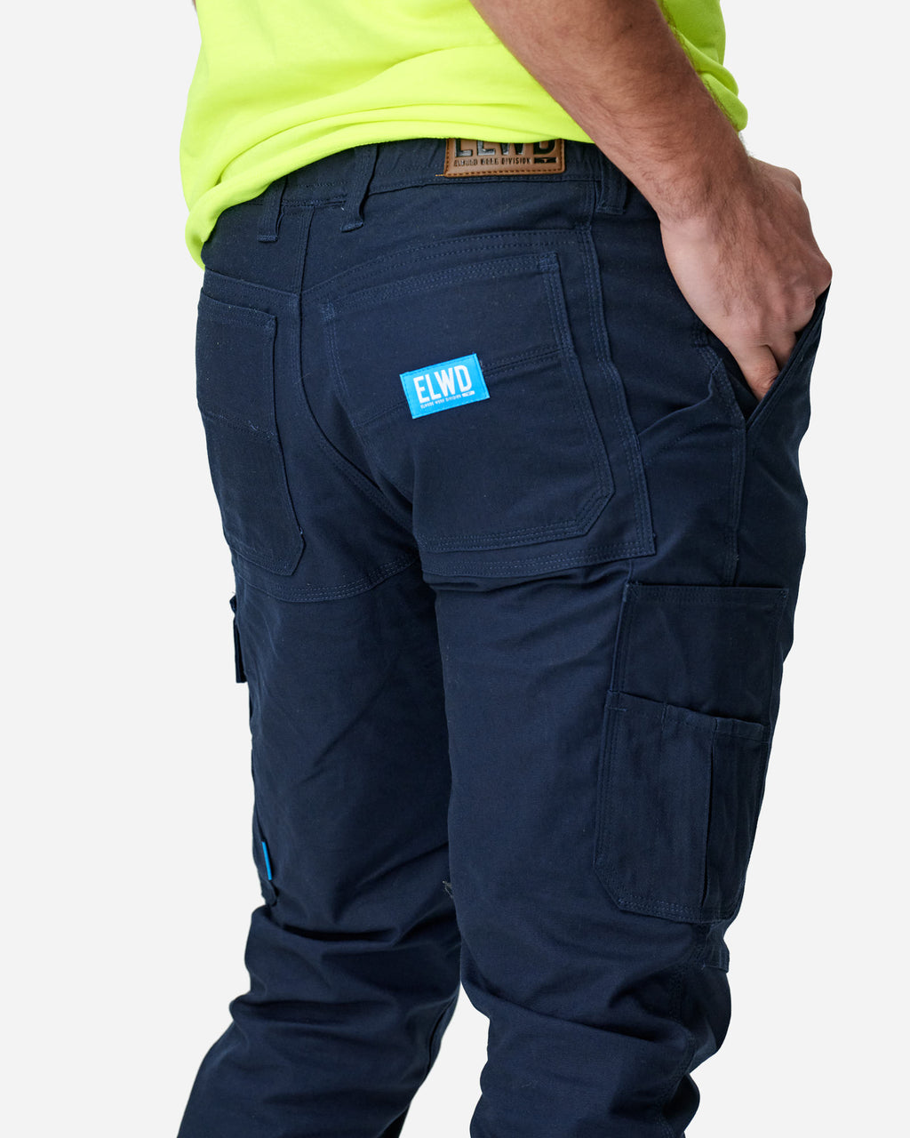 Mens Cuffed Elastic Pant | EWD109