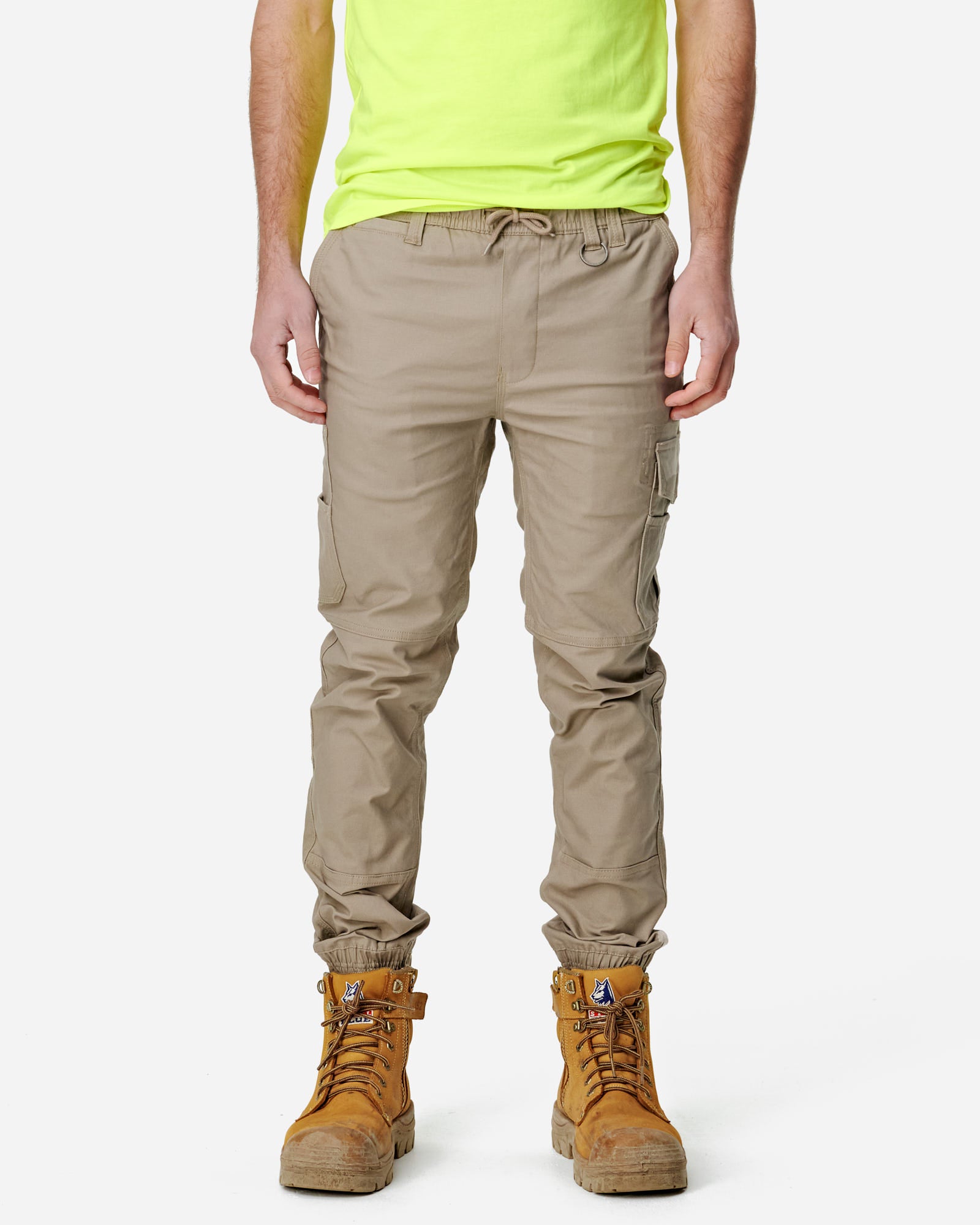 Mens Cuffed Elastic Pant | EWD109