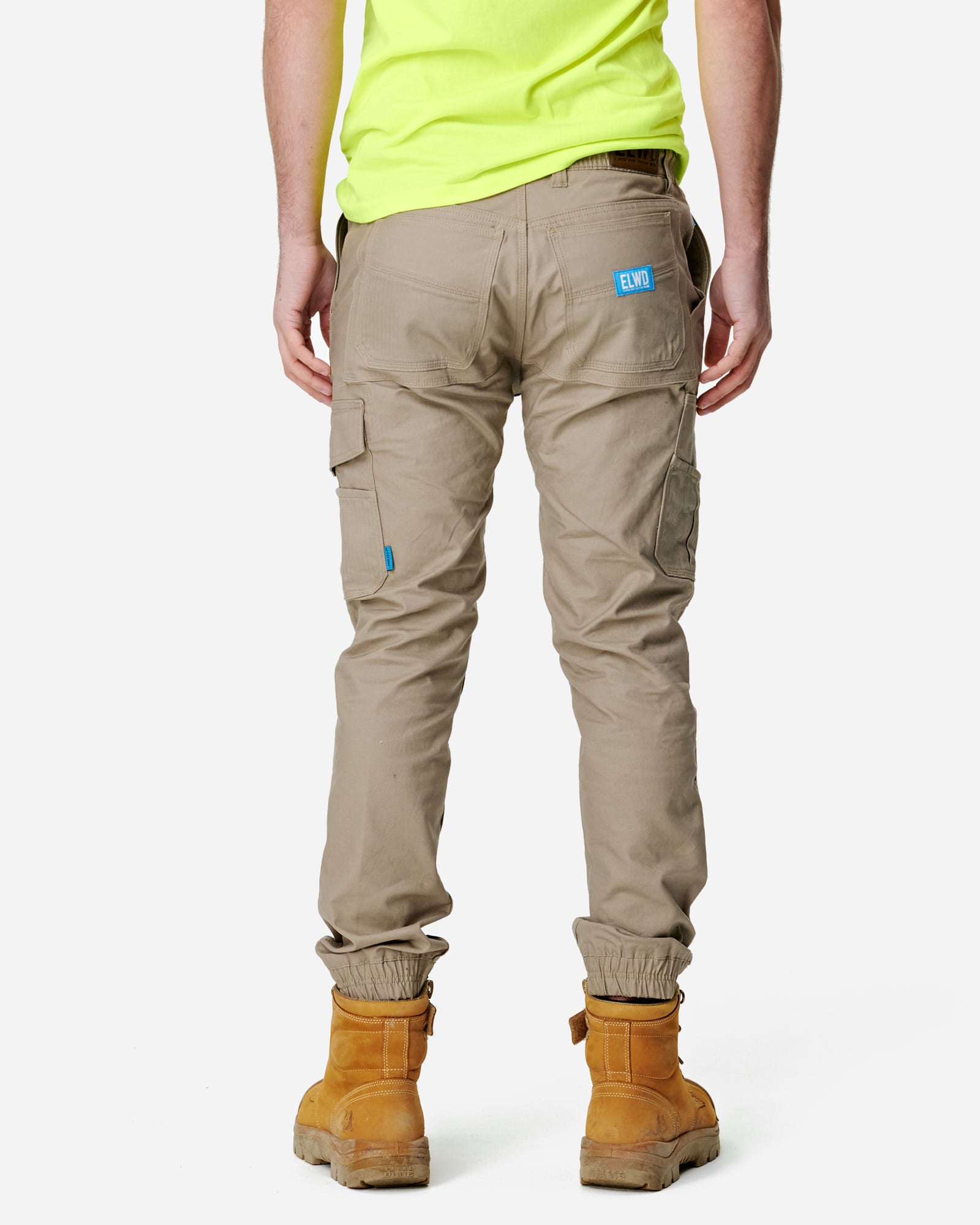 Mens Cuffed Elastic Pant | EWD109