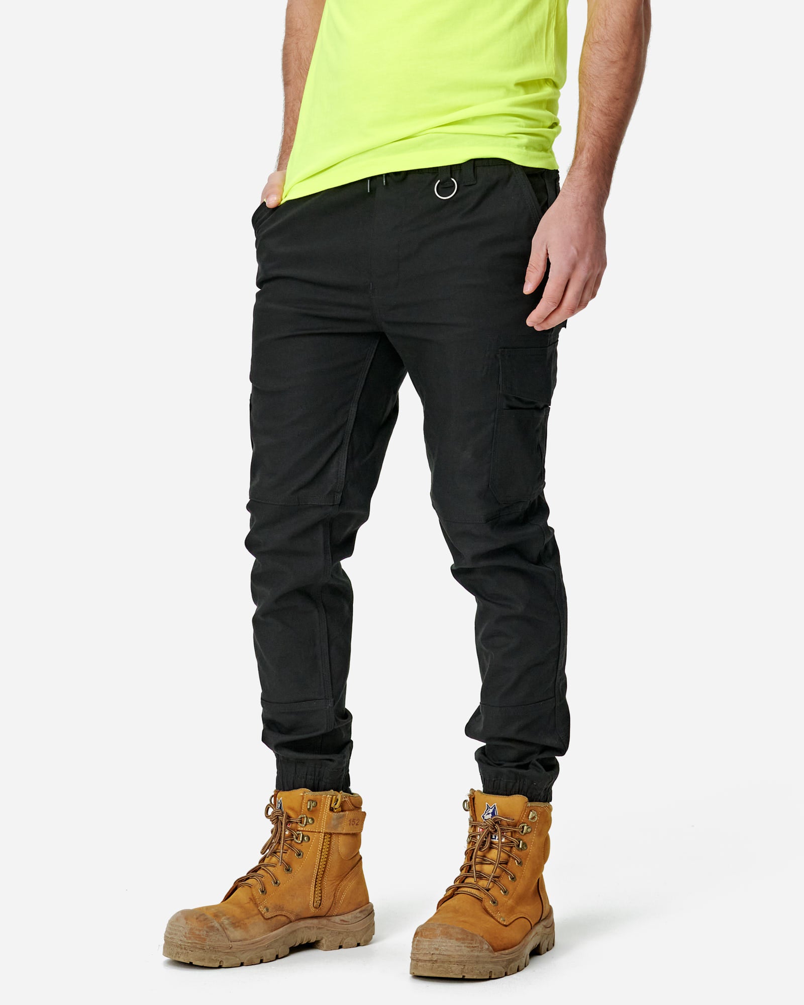 Mens Cuffed Elastic Pant | EWD109