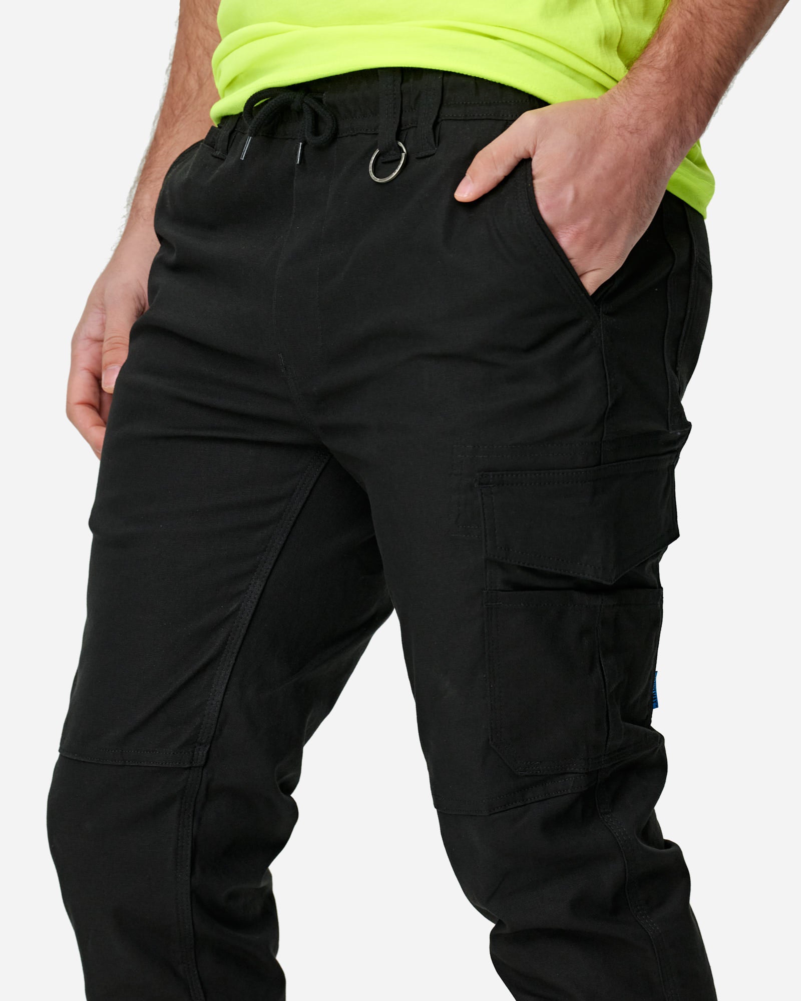 Mens Cuffed Elastic Pant | EWD109