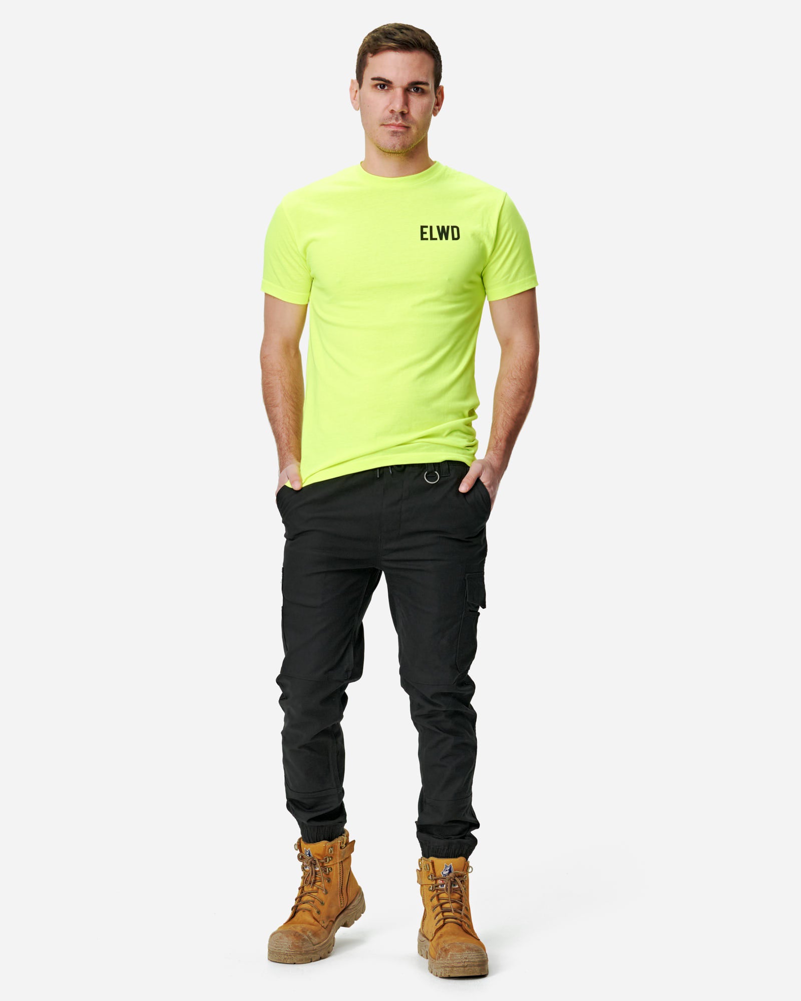 Mens Cuffed Elastic Pant | EWD109