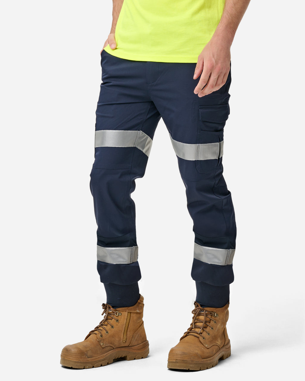 Mens Reflective Cuffed Light Pant | EWD112