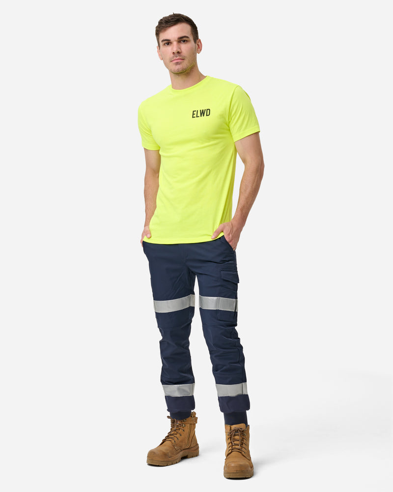 Mens Reflective Cuffed Light Pant | EWD112