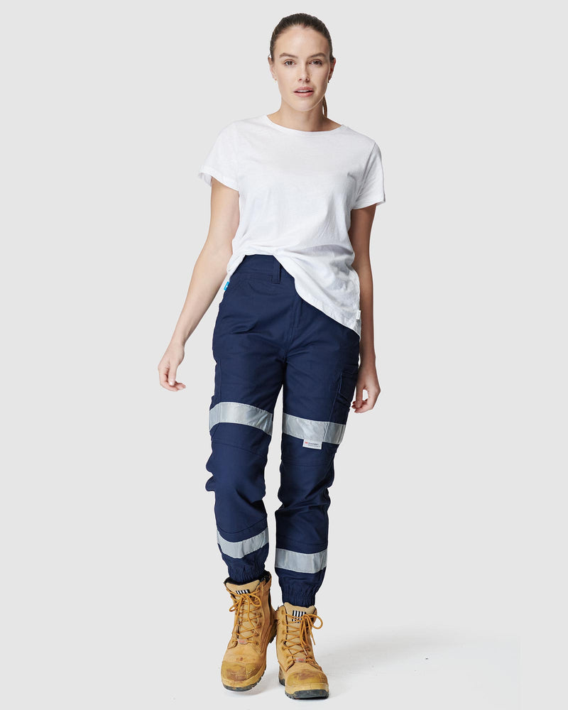 Womens Reflective Cuffed Pant | EWD507