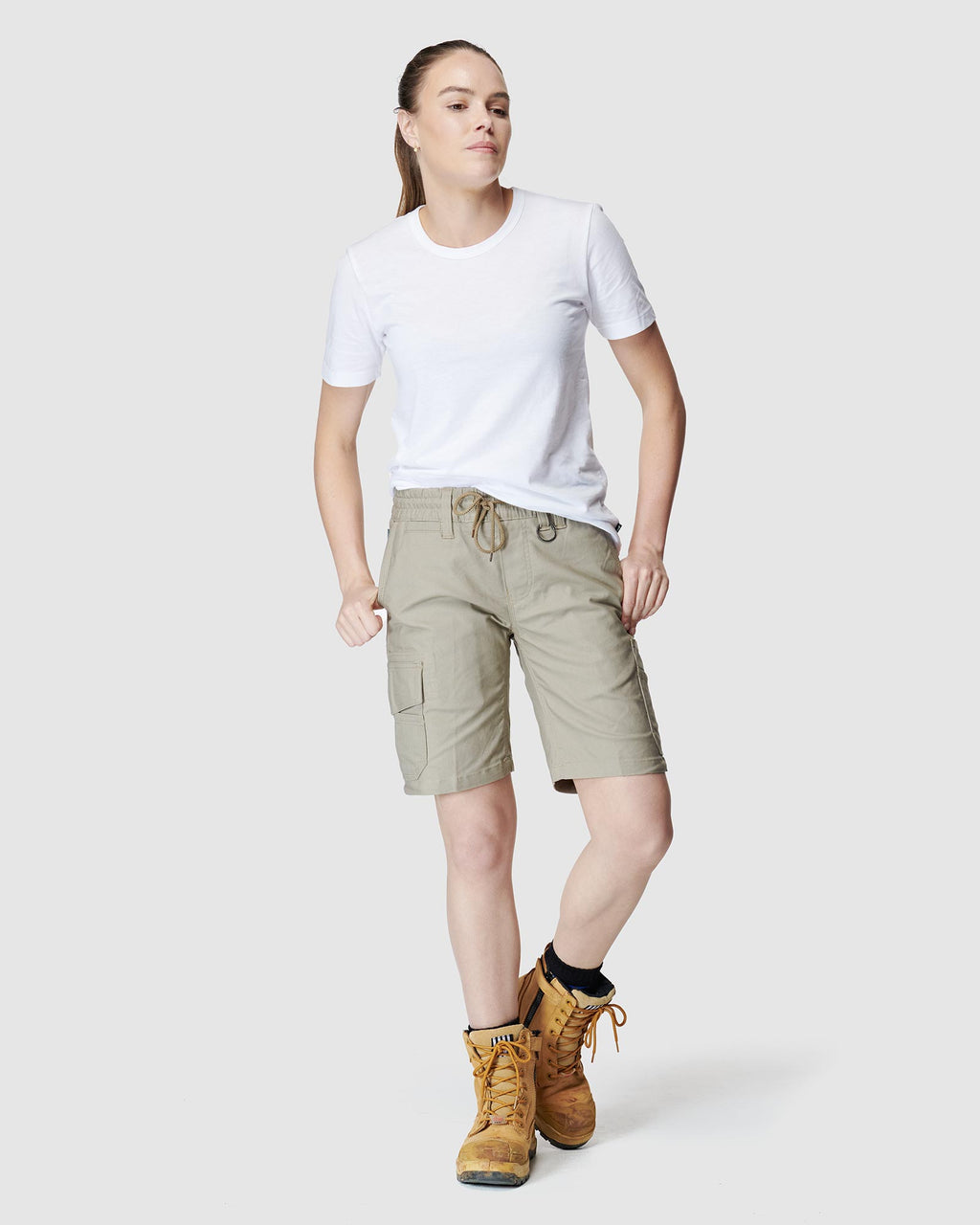 Womens Elastic Utility Short | EWD602