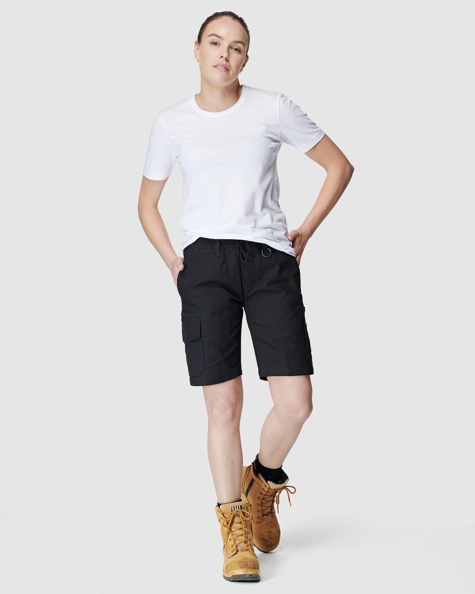 Womens Elastic Utility Short | EWD602