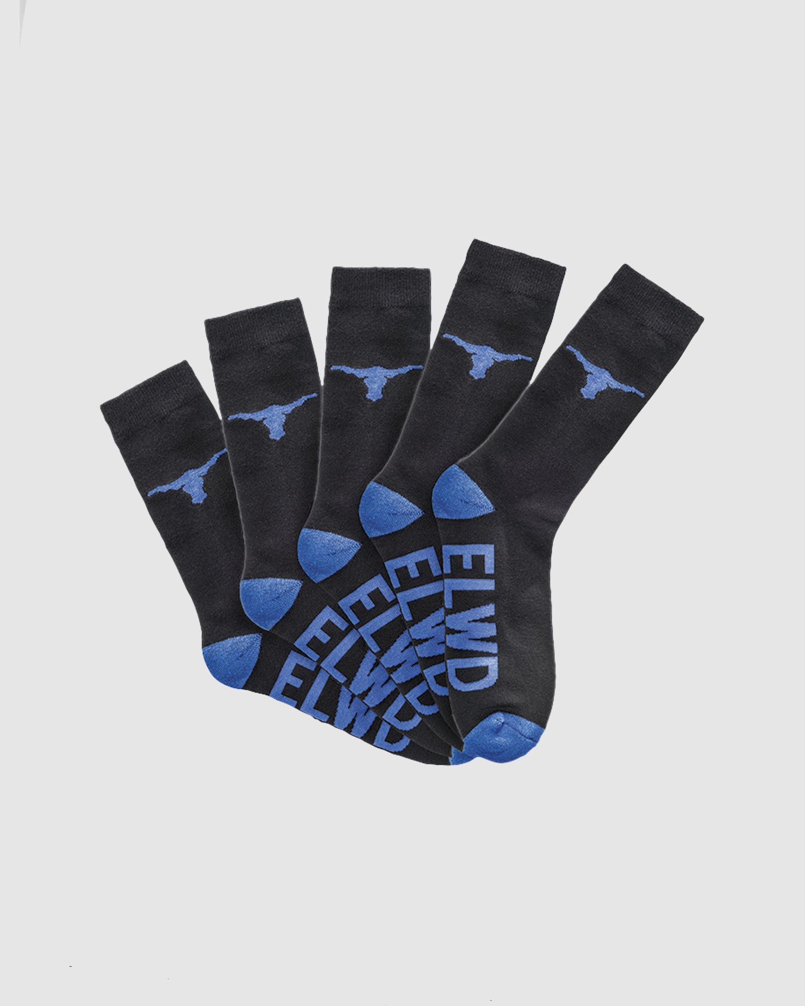 Cotton Crew Sock 5 Pack | EWD901