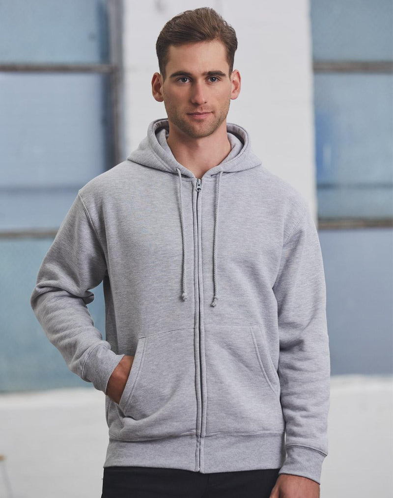 Men's full-zip fleecy hoodie | FL03