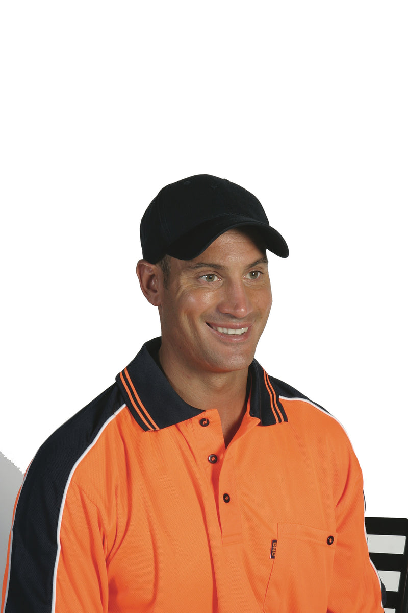 Cotton Cap With Velcro Strap | H199
