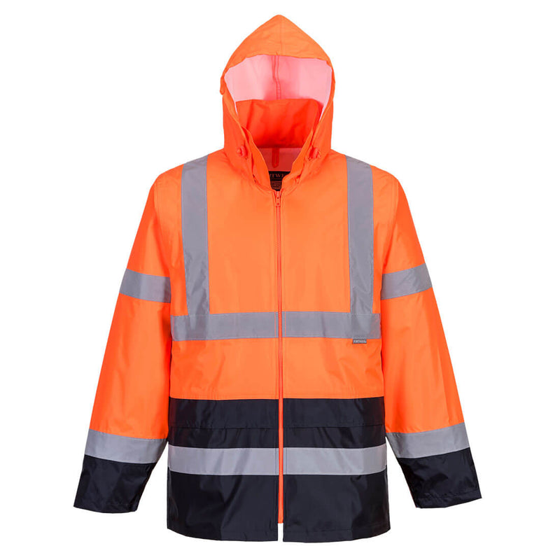 Hi-Vis Contrast Rain Traffic Jacket  | H443