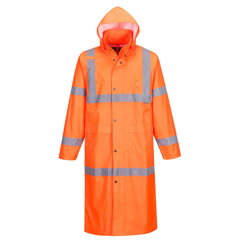 Hi-Vis Rain Coat 122cm  | H445
