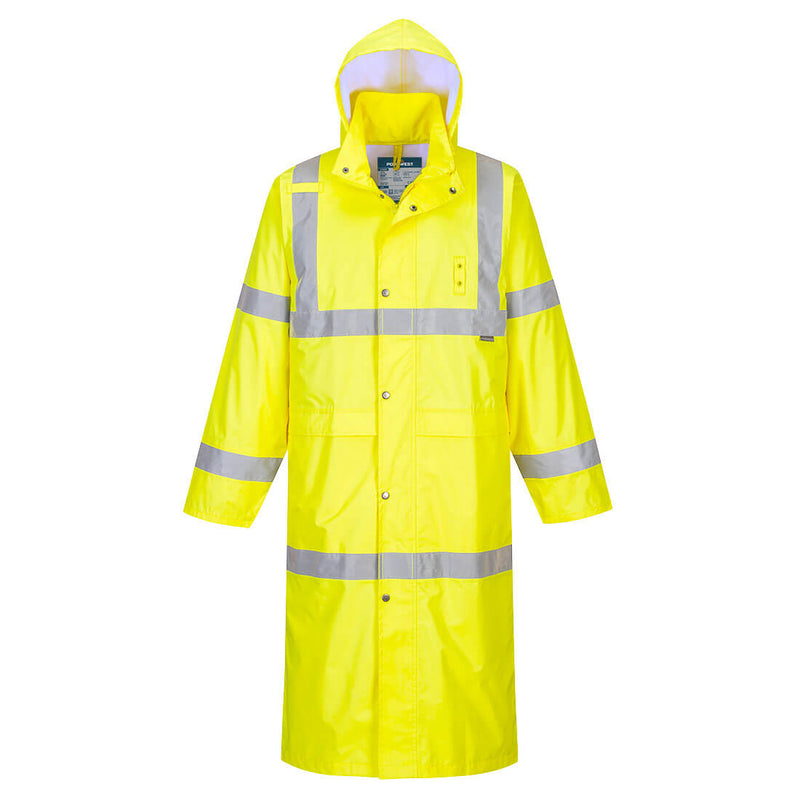 Hi-Vis Rain Coat 122cm  | H445