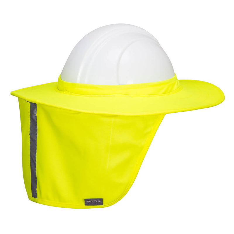 Hi-Vis Hard Hat Brim with Neck Shade | HA21