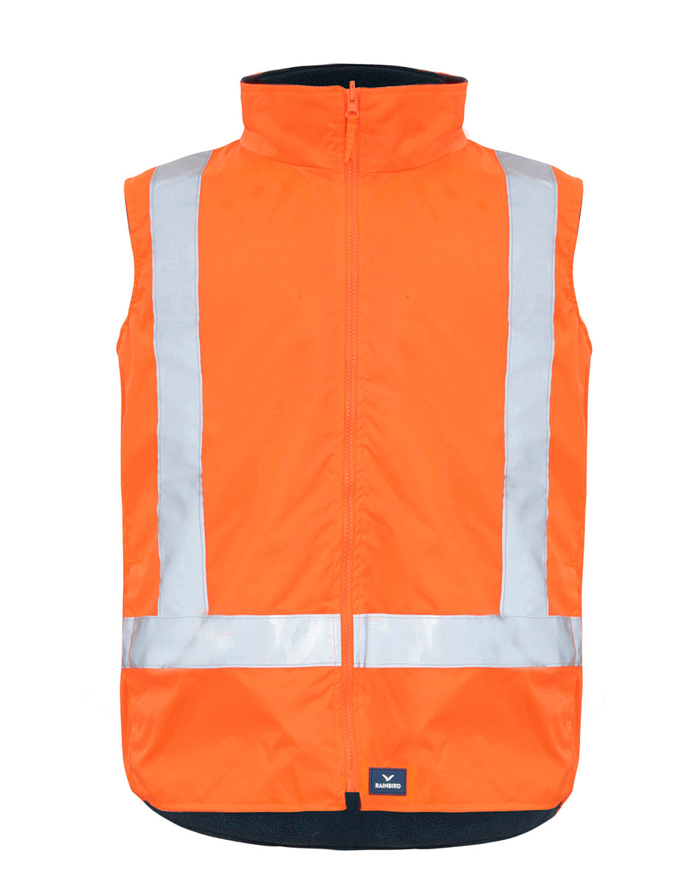 Healy 4-in-1 Jacket & Vest in Fluoro Orange & Navy | 47145