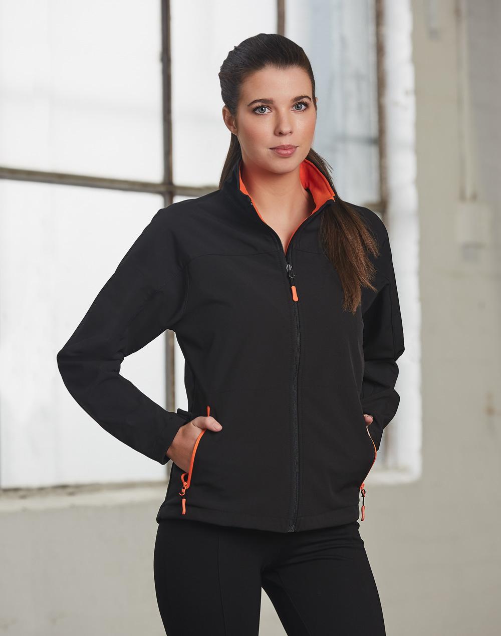 Ladies' Softshell Contrast Jacket | JK16