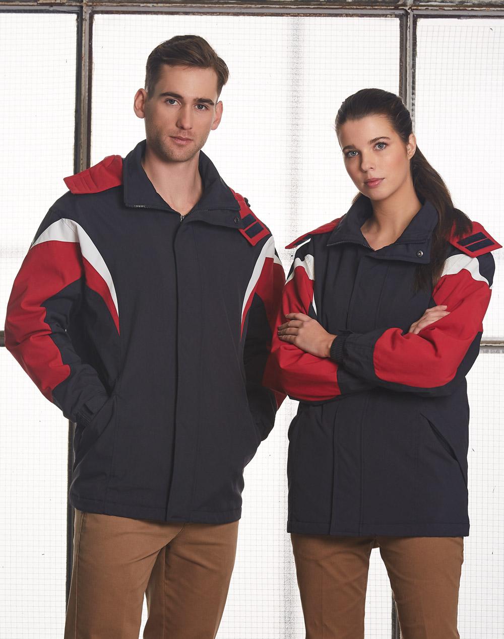 bathurst tri-color jacket with hood | JK28