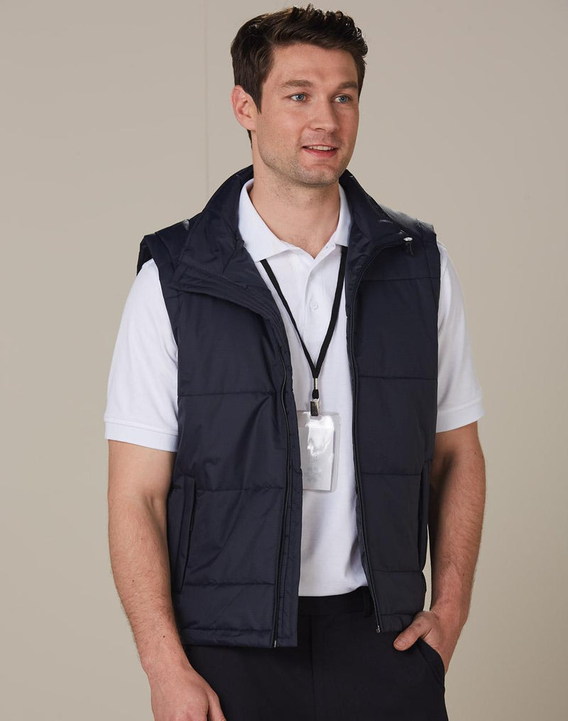 Men's Nylon Rip-stop Padded Vest | JK29