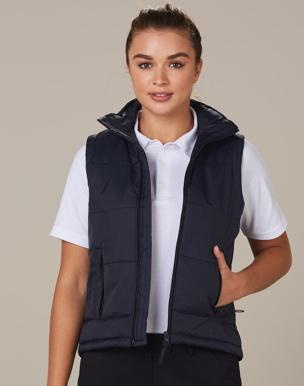 Ladies' Nylon Rip-stop Padded Vest | JK30