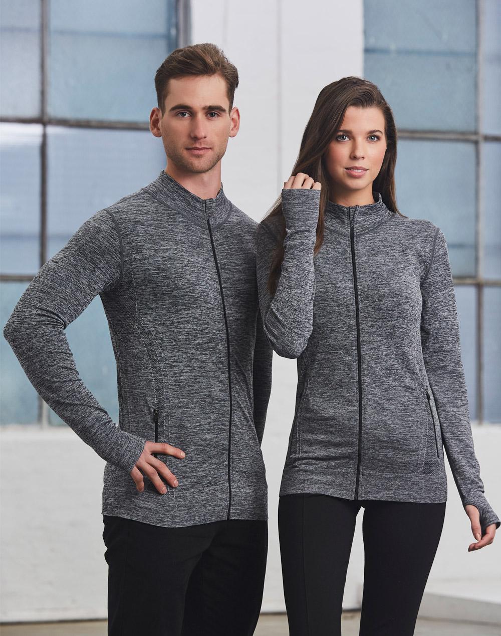 Unisex Seamless Heather Jacket | JK39
