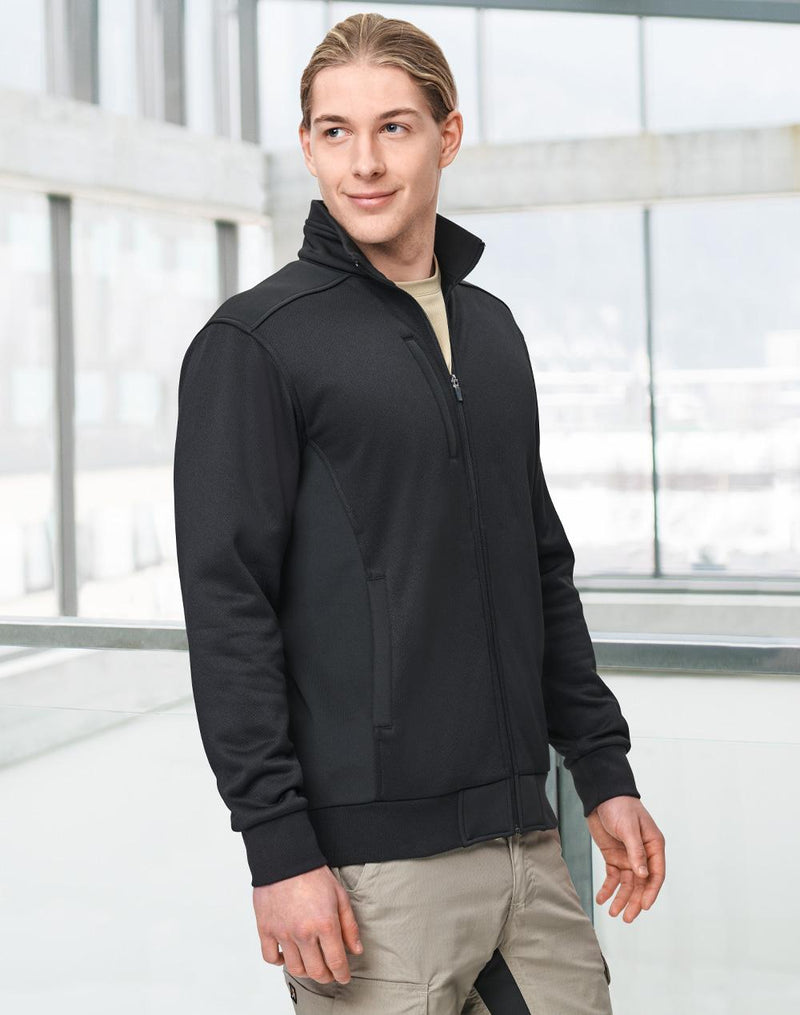 Men's Jacquard Fleece Jacket | JK57
