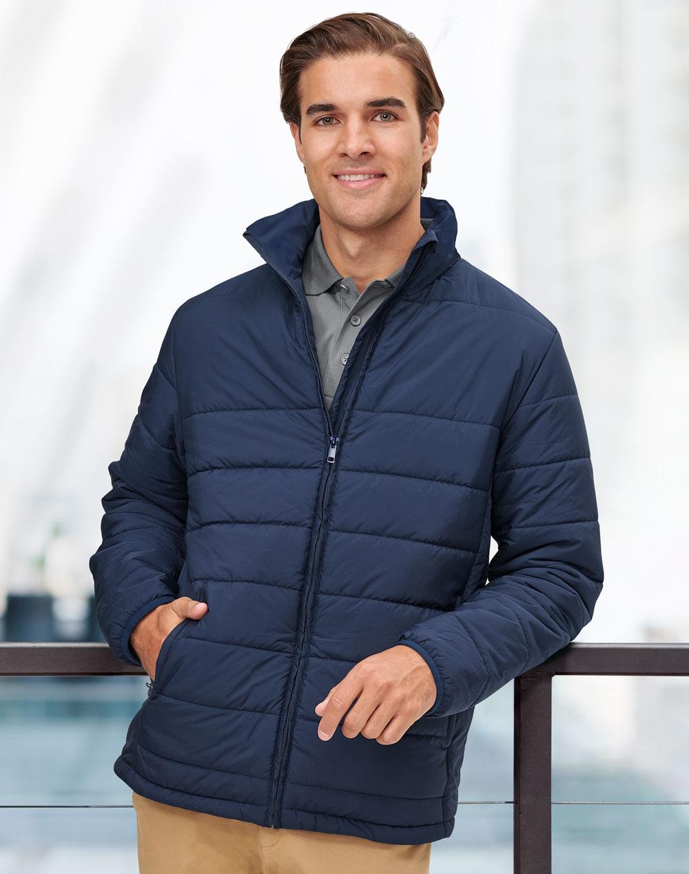 Men's Sustainable Insulated Puffer Jacket (3D Cut) | JK59