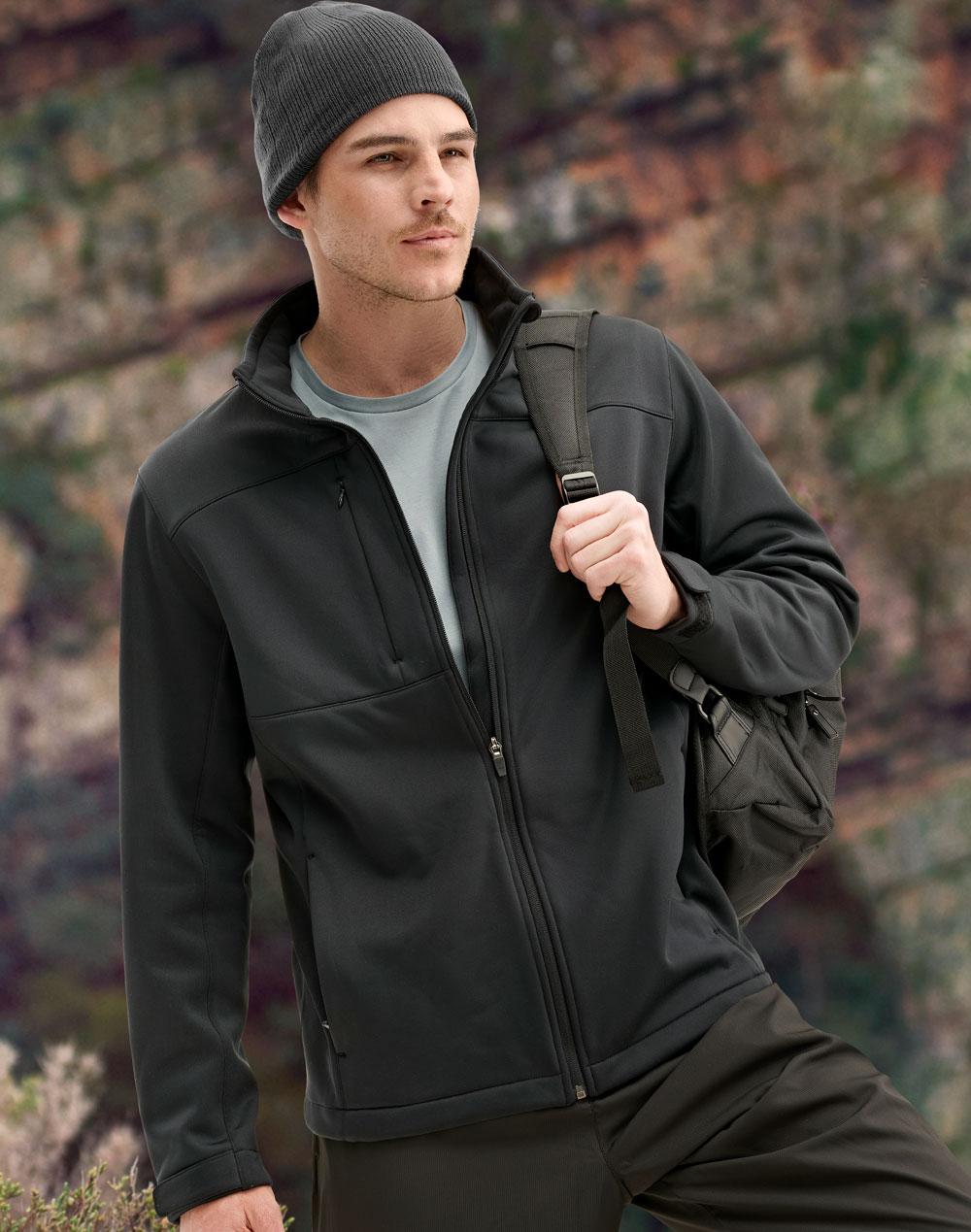 Men's Sustainable Softshell Corporate Jacket | JK63