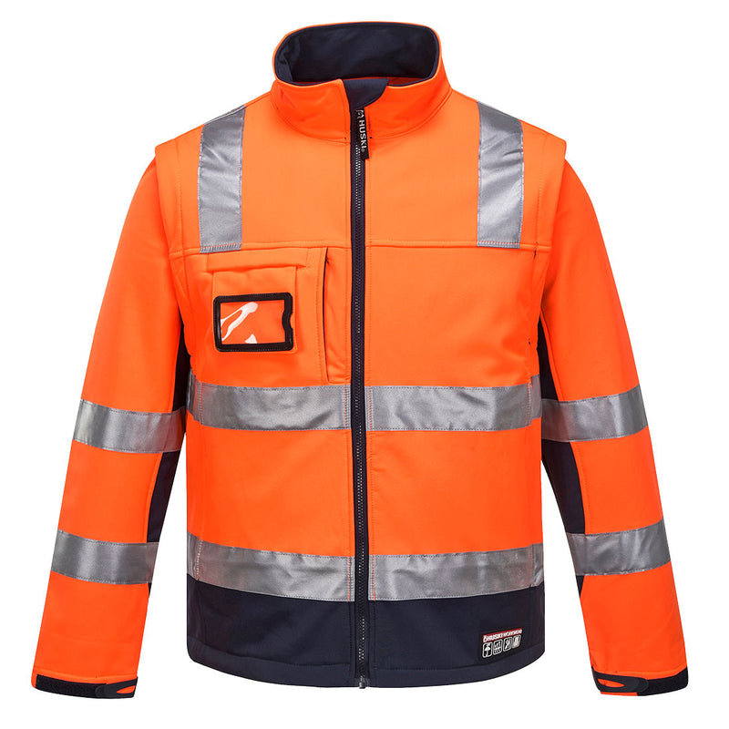 Huski Chassis Hi-Vis 2-in-1 Contrast Softshell 3L | K8074