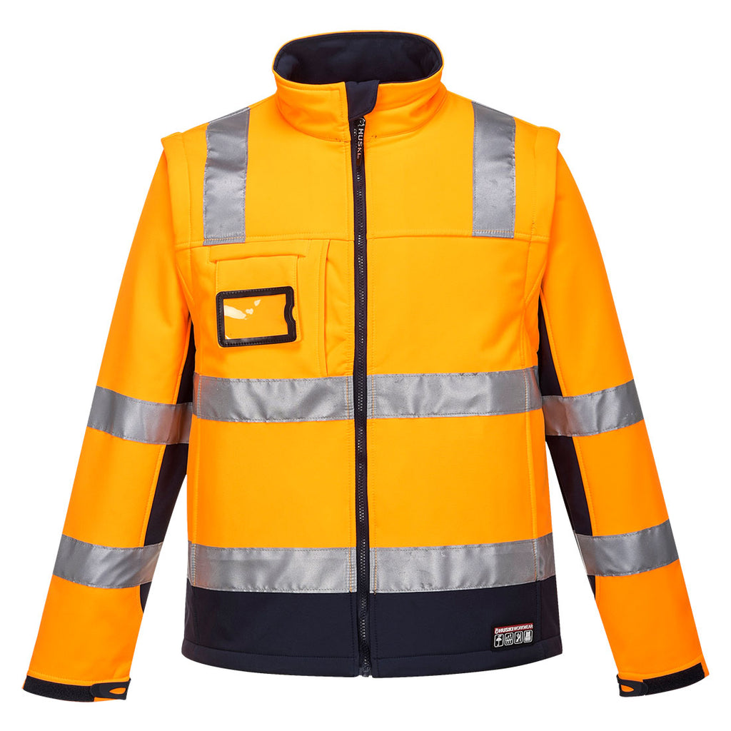 Huski Chassis Hi-Vis 2-in-1 Contrast Softshell 3L | K8074