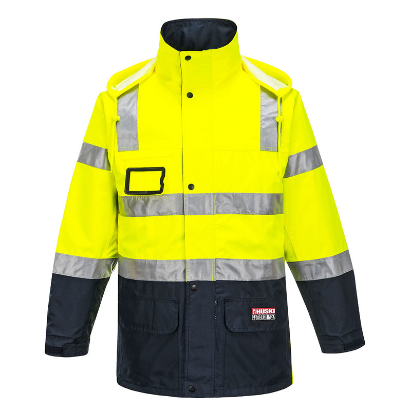Huski Transit Hi-Vis Rain Jacket  | K8095