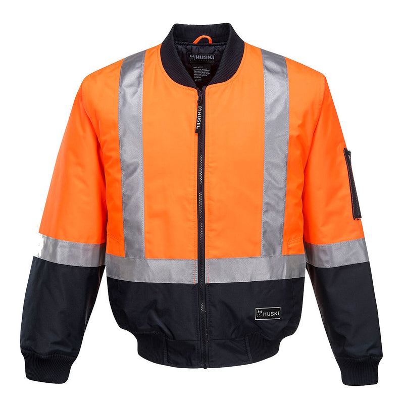 Huski Hi-Vis Winter Bomber Jacket | K8131