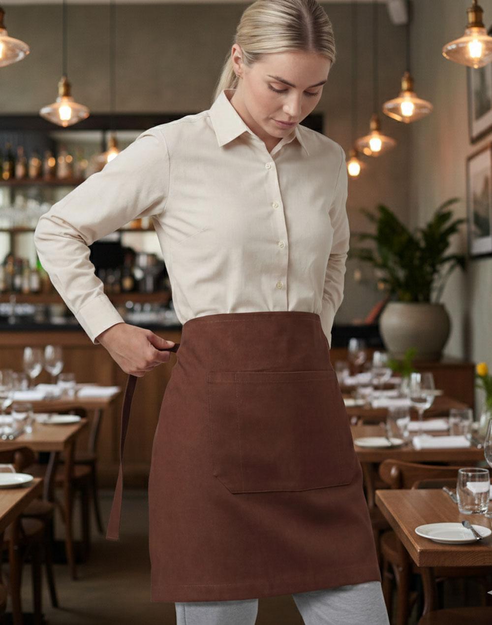 Canvas Short Waist Apron | AP06(M3100)