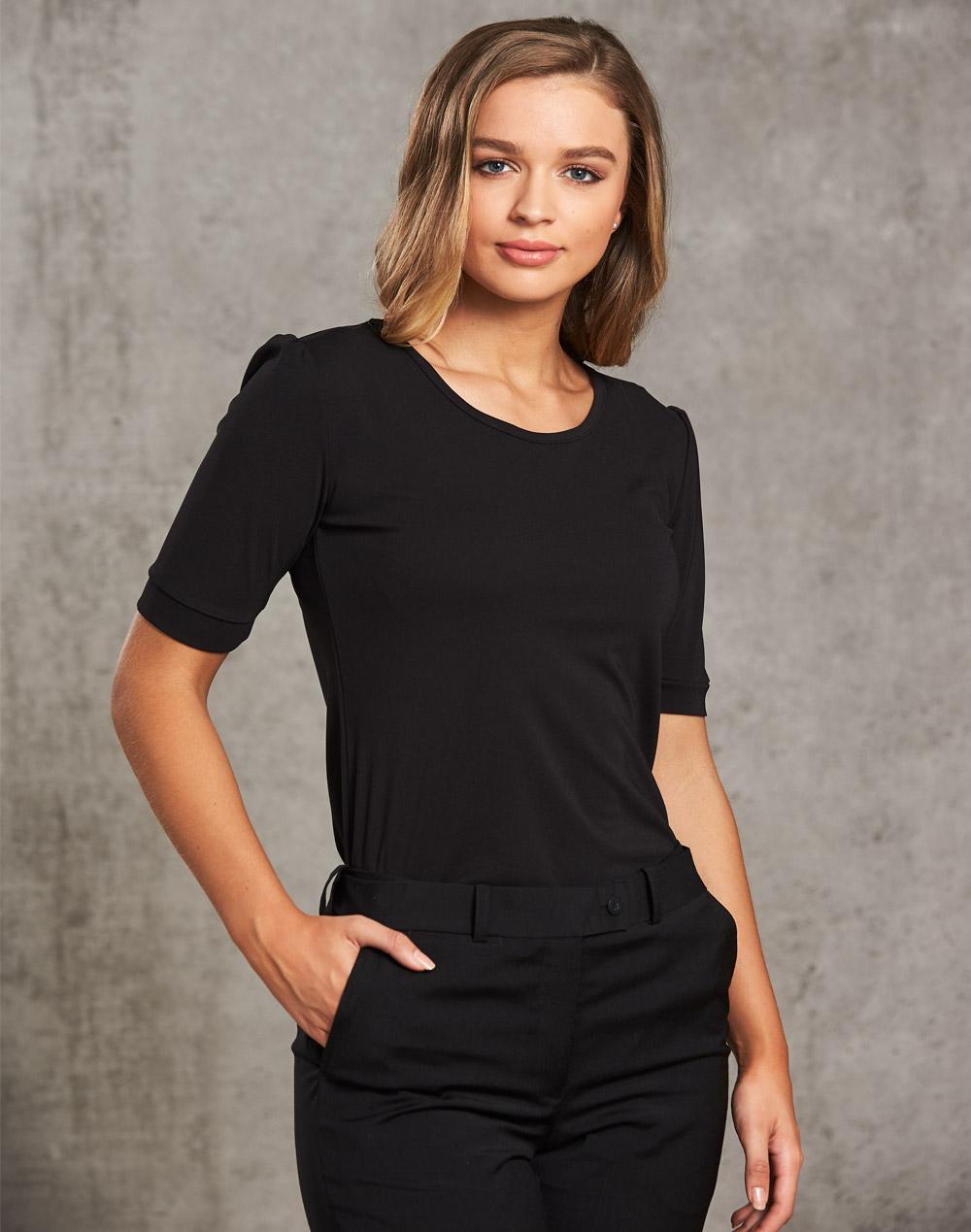Women's Scoop Neck T-Top | M8800