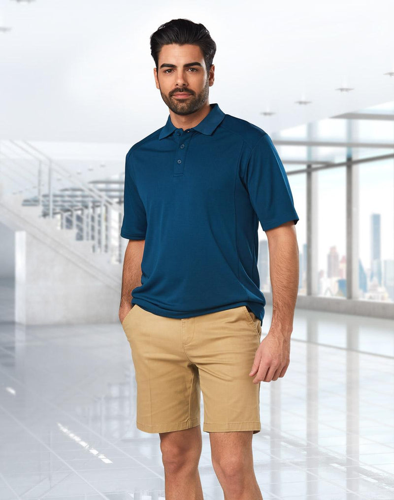 Men's Stretch Cotton Chino Shorts | M9381