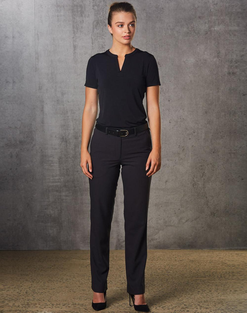 Women's Flexi Waist Utility Pants in Poly/Viscose Stretch | M9440